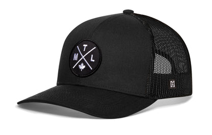 Montreal HAKA Trucker Hat Black MTL Snapback