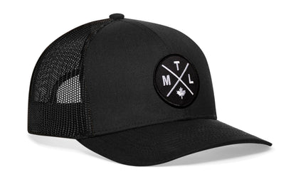 Montreal HAKA Trucker Hat Black MTL Snapback