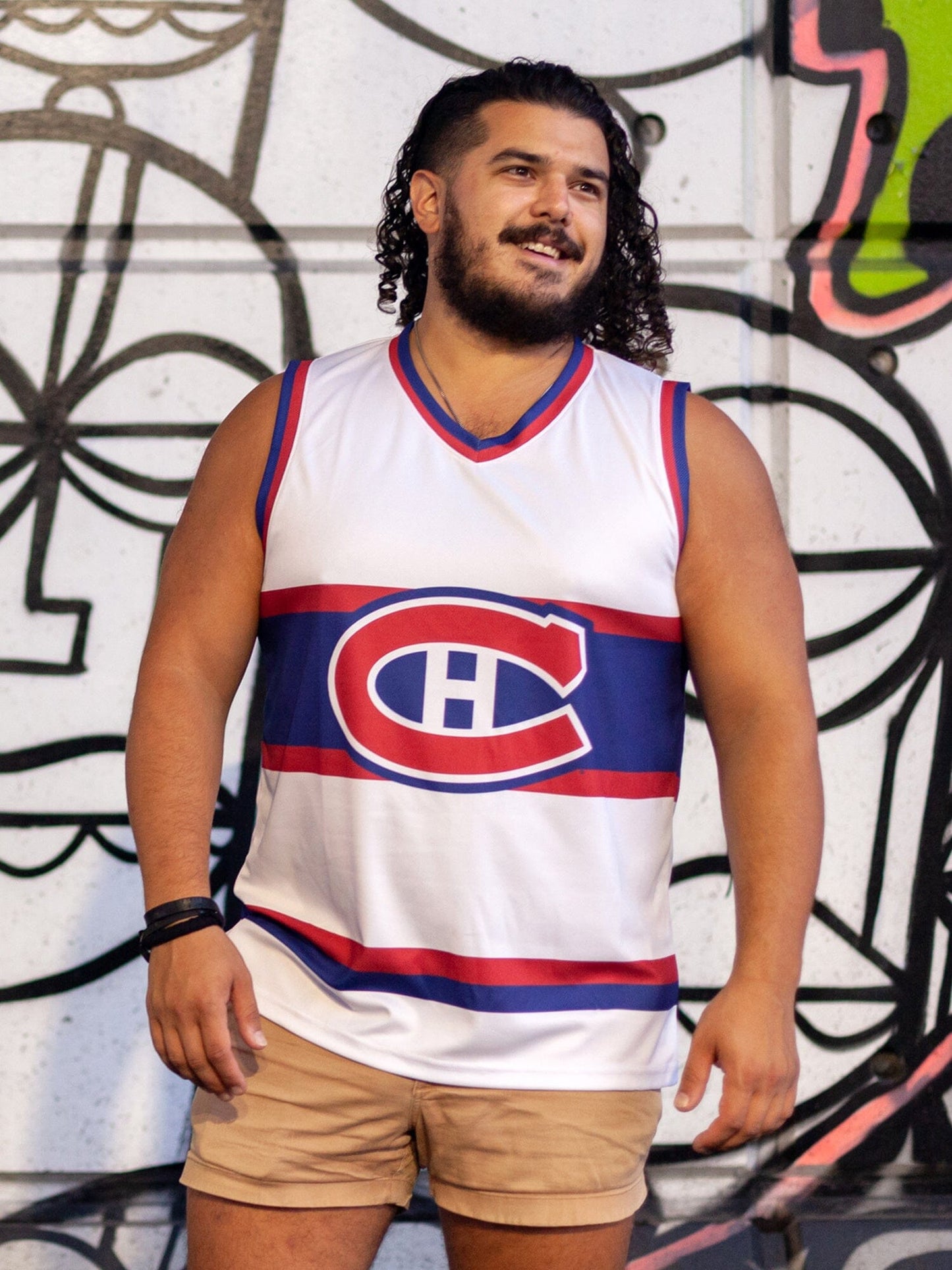 Montreal Canadiens "99 Series" Mash-up Hockey Tank