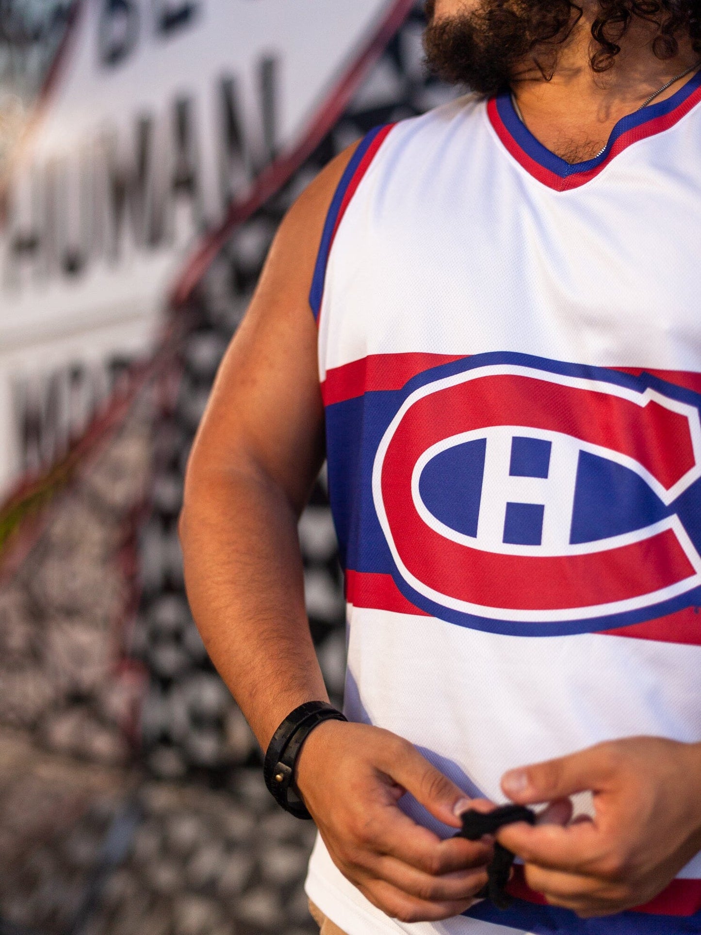 Montreal Canadiens "99 Series" Mash-up Hockey Tank