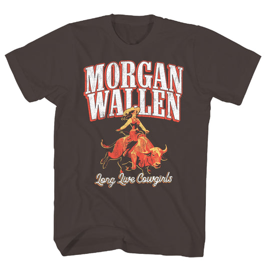 Morgan Wallen Live Cowgirls Mens T Shirt Black