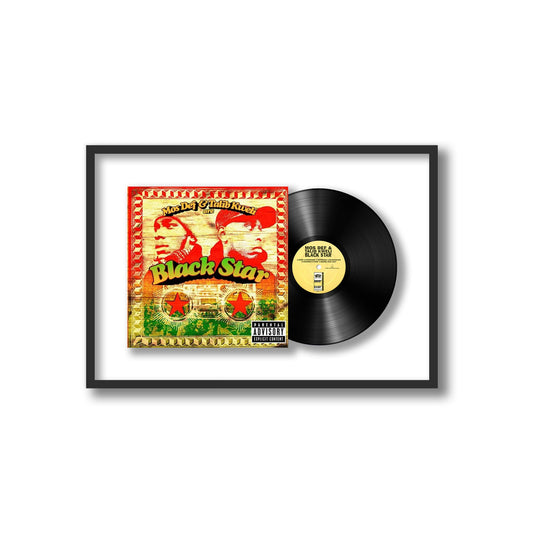 Mos Def & Talib Kweli Are Black Star Framed Vinyl Record