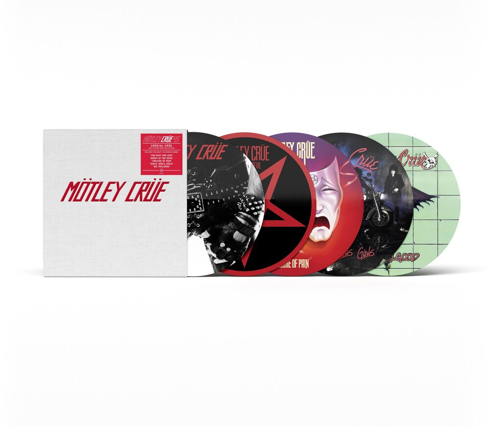 Motley Crue – Crucial Crue (5-LP Picture Disc Vinyl) Vinyl Record