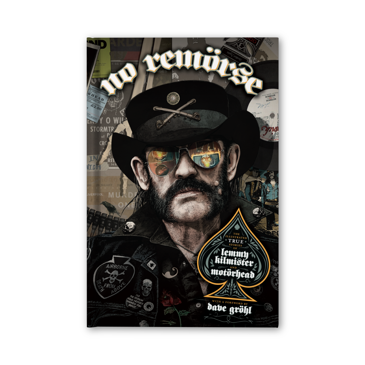 No Remorse The Illustrated True Stories Of Lemmy Kilmister And Motörhead - Standard Hardcover Book