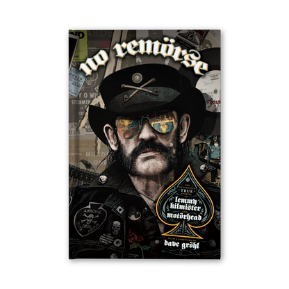 No Remorse The Illustrated True Stories Of Lemmy Kilmister And Motörhead - Standard Hardcover Book