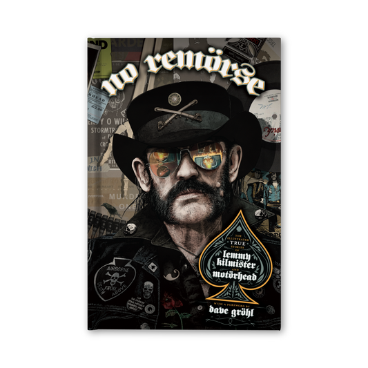 No Remorse The Illustrated True Stories Of Lemmy Kilmister And Motörhead - Standard Hardcover Book