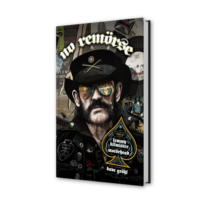 No Remorse The Illustrated True Stories Of Lemmy Kilmister And Motörhead - Standard Hardcover Book