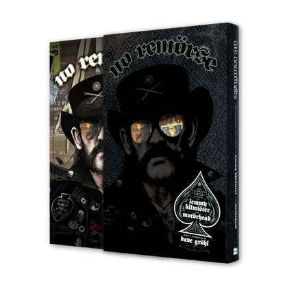 No Remorse The Illustrated True Stories Of Lemmy Kilmister And Motörhead - Deluxe Edition Book