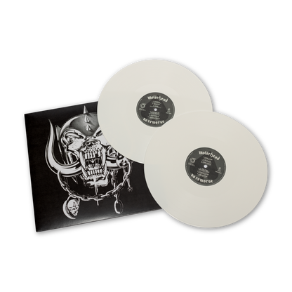 Motörhead No Remorse Limited Edition White Vinyl Record 2-LP