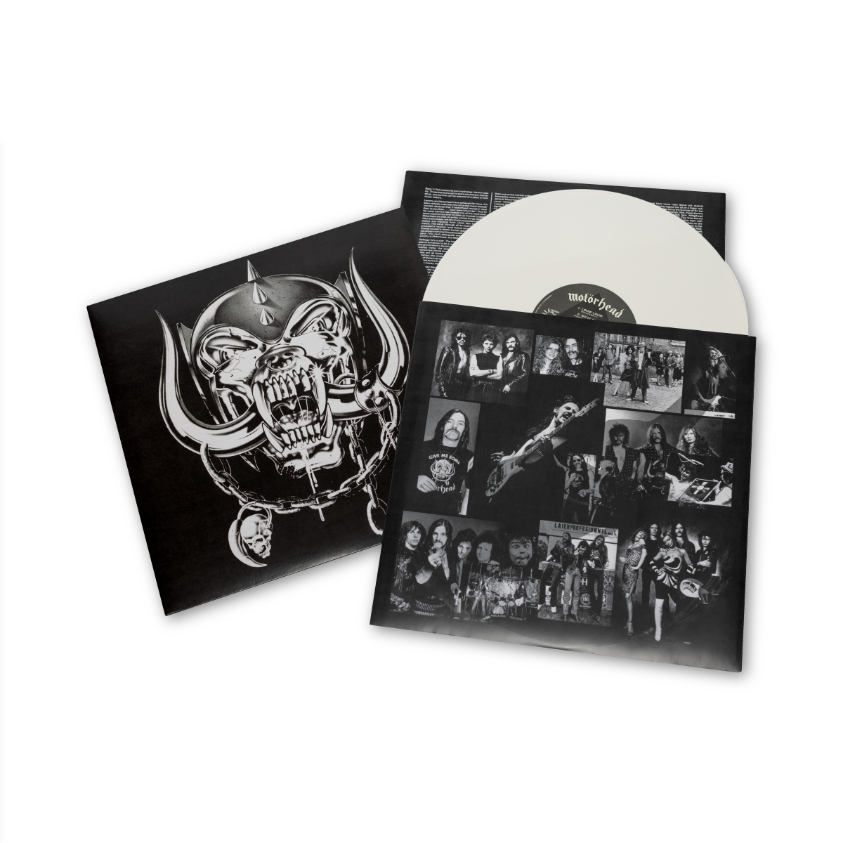 Motörhead No Remorse Limited Edition White Vinyl Record 2-LP