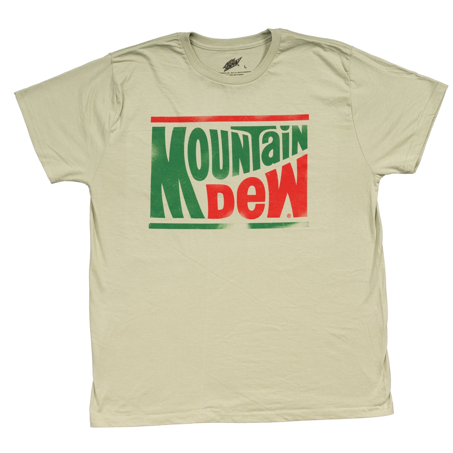 Mountain Dew Logo Green T Shirt