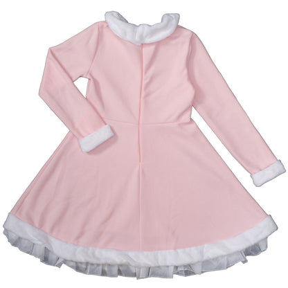 Mrs. Elf Pink Women's Deluxe Halloween Cosplay Costume Set