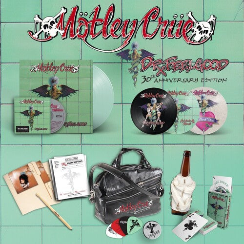 Mötley Crüe - Dr. Feelgood (30th Anniversary) (With CD, With Bonus 7", Boxed Set, Colored Vinyl, Green) Vinyl Record