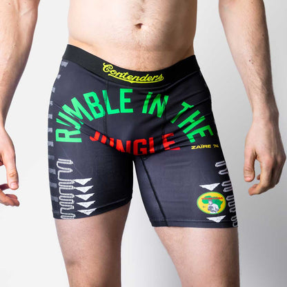 Muhammad Ali Rumble Mens Brief Shorts Black