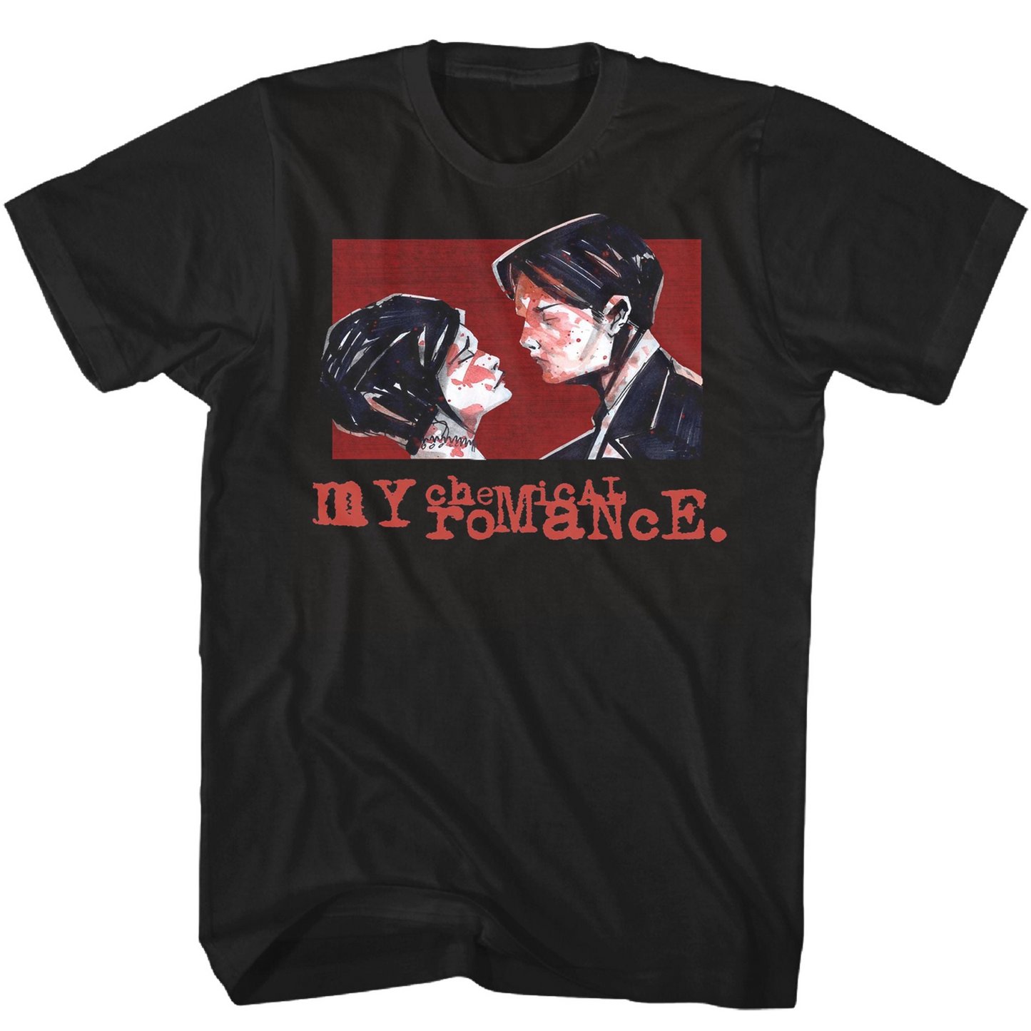 My Chemical Romance Three Cheers Mens T Shirt Black