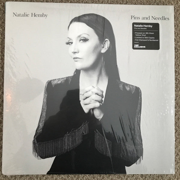 Natalie Hemby - Pins & Needles [Colored Vinyl] [180 Gram] (Ylw) (Hol) Vinyl Record Album Cover