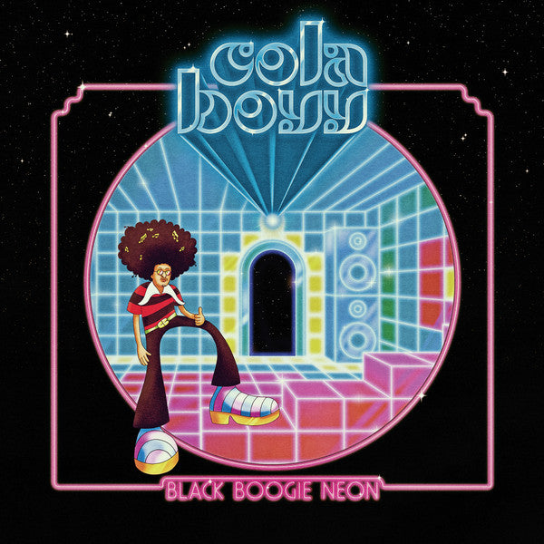 Cola Boyy - Black Boogie Neon [LP] Vinyl Record Album Cover