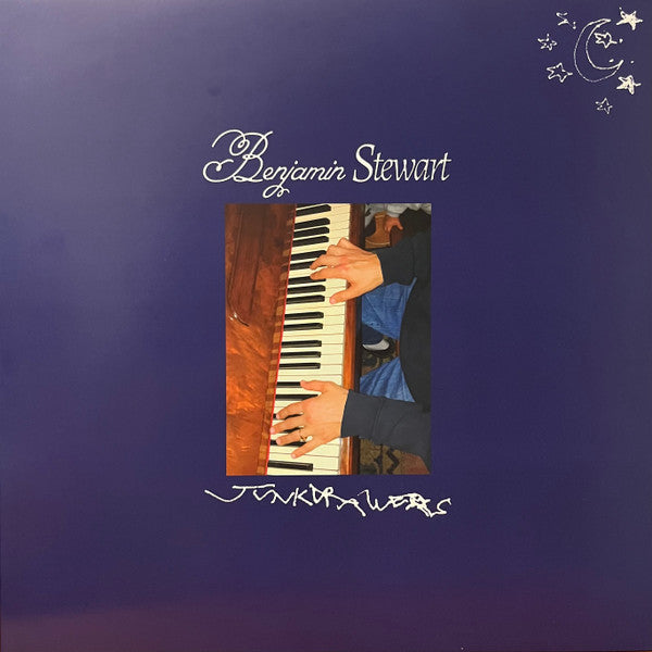 Stewart, Benjamin - Junkdrawers - Blue & Black Swirl Colored Vinyl [LP] Vinyl Record Album Cover