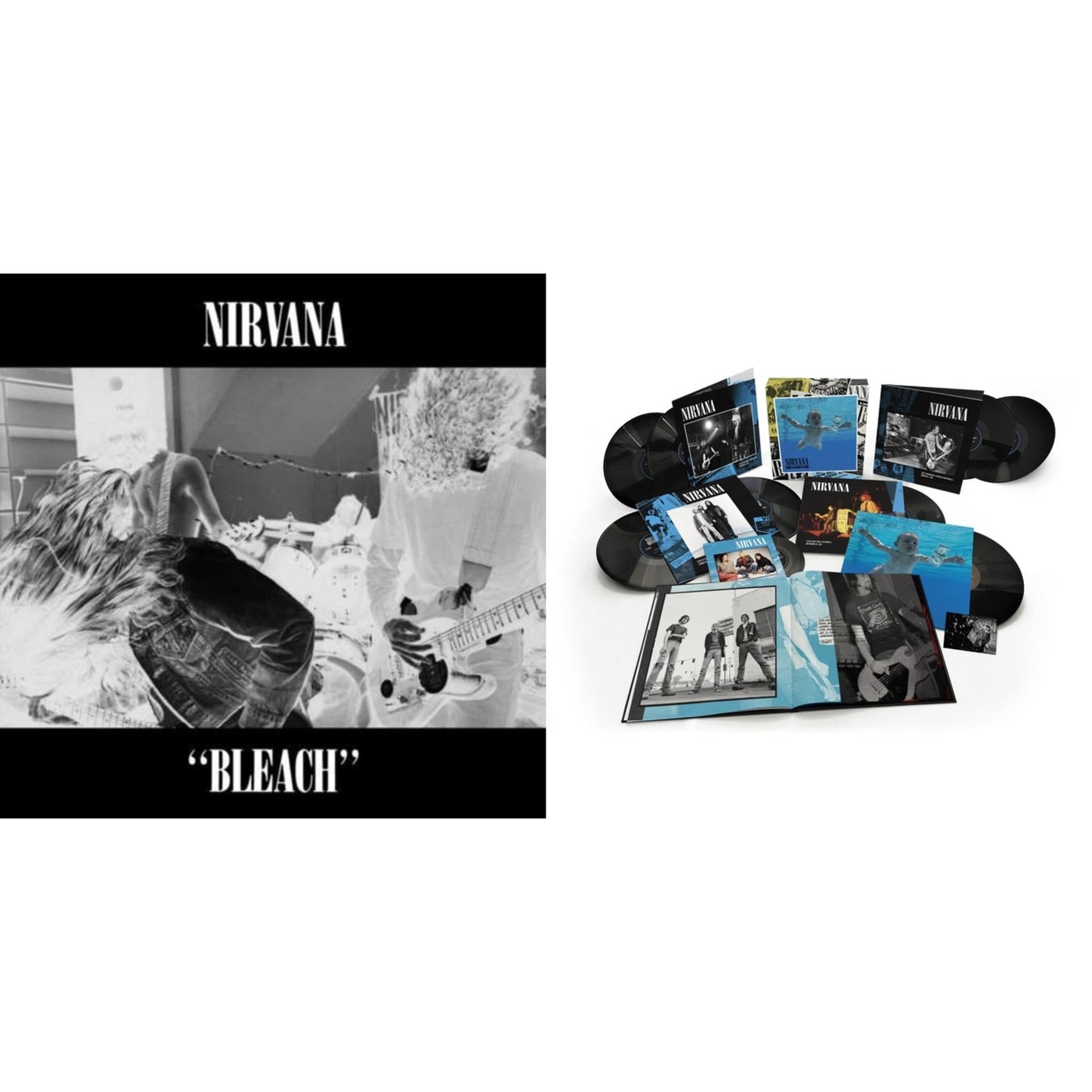 Nirvana - Bleach & Nevermind (30Th Anniversary/Super Deluxe/8LP/7Inch)