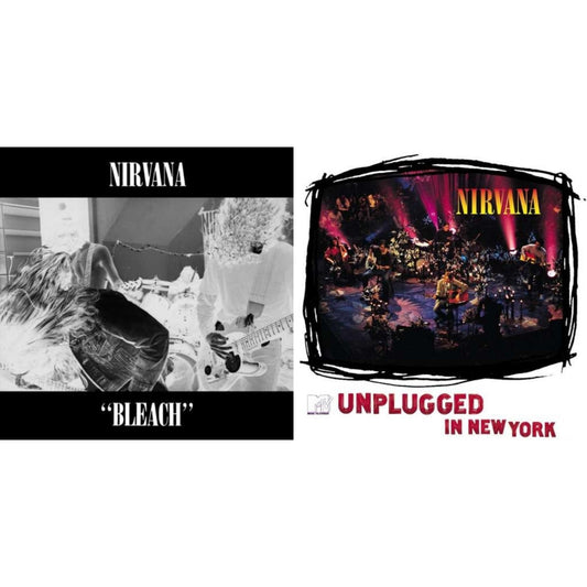 Nirvana - Bleach & Unplugged In N.Y. - LP Vinyl Bundle