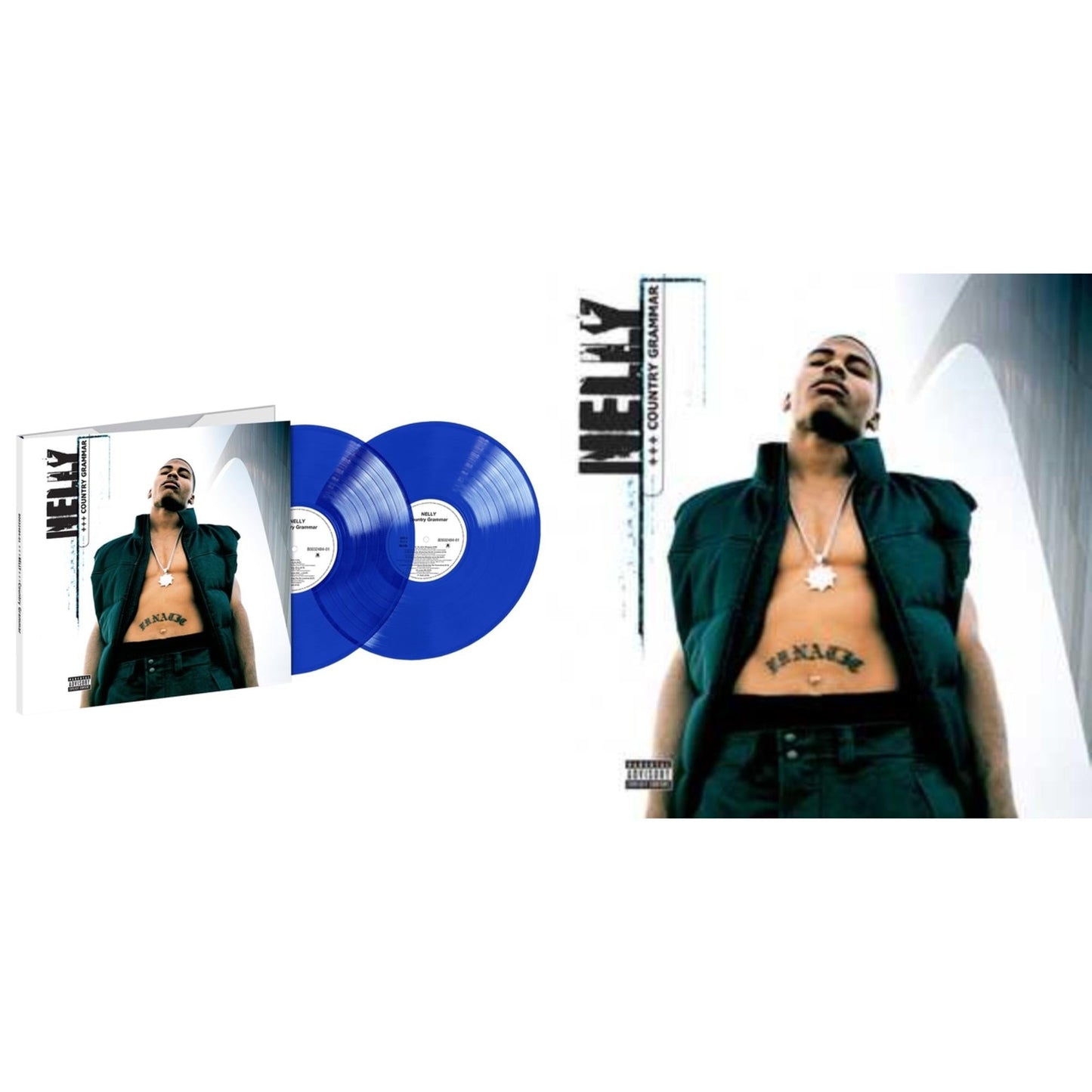 Nelly - Country Grammar (Translucent Blue Vinyl/Deluxe/2LP) & Country Grammar (Exp)