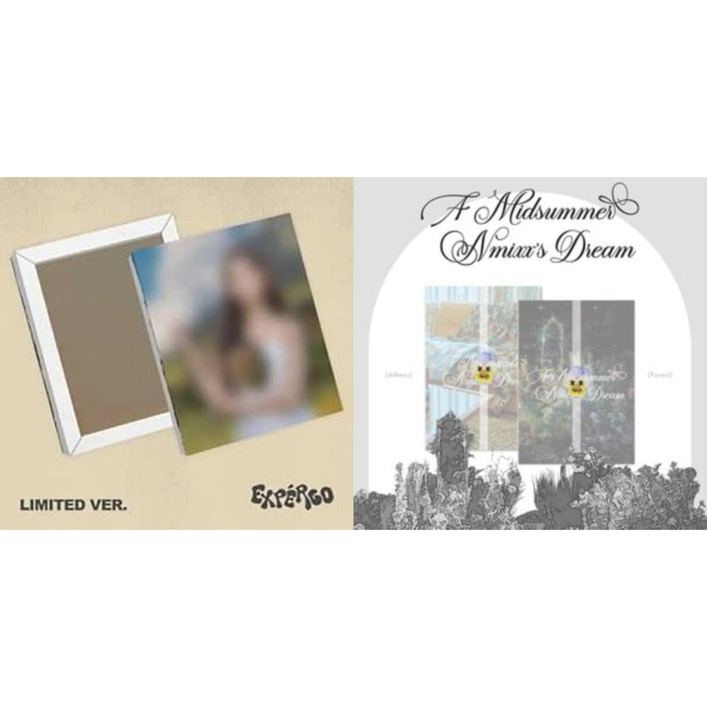 Nmixx - Expergo (Limited Version) & Midsummer Nmixx’S Dream - CD Bundle