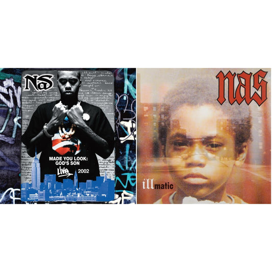 Nas - Made You Look: God's Son Live 2002 (Rsd) & Illmatic - LP Vinyl Bundle