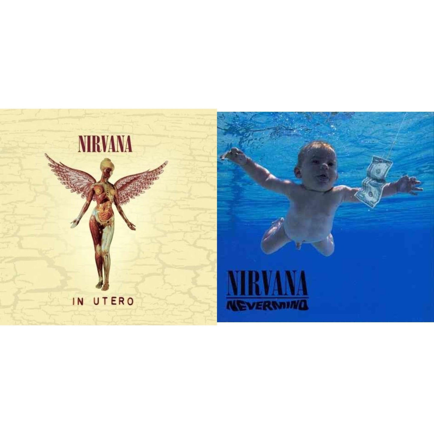 Nirvana - In Utero & Nevermind - CD Bundle