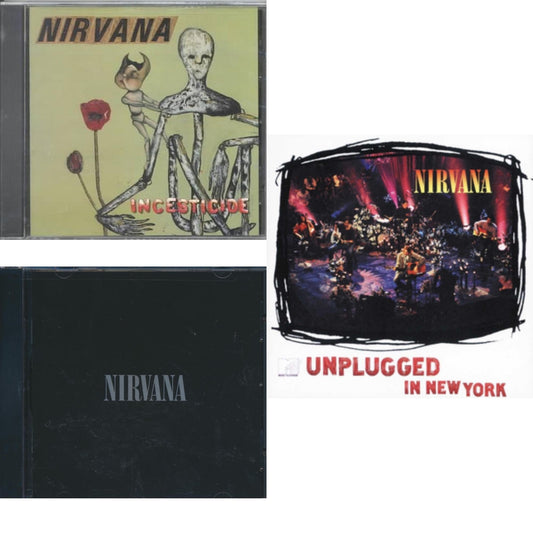 Nirvana - Nirvana & Incesticide & Unplugged In N.Y. - CD Bundle