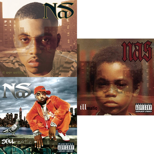 Nas - Illmatic & Stillmatic & It Was Written - CD Bundle