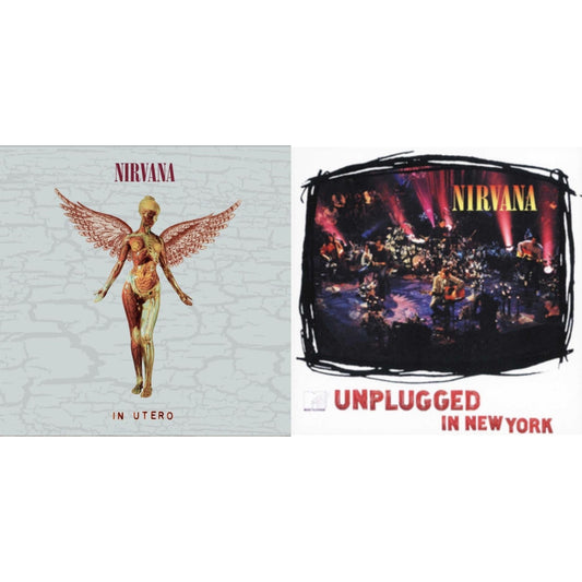 Nirvana - In Utero (30Th Anniversary) (2CD) & Unplugged In N.Y.