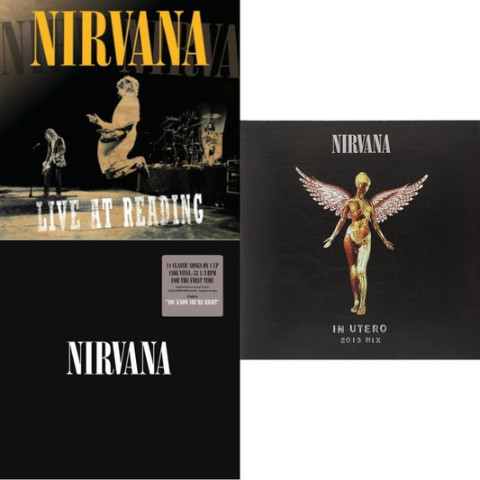 Nirvana - Live At Reading & In Utero: 2013 Mix (2LP) & Nirvana (150G/Dl Code)