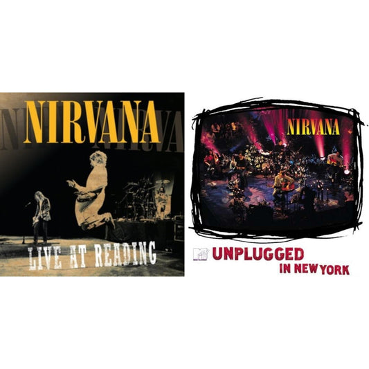 Nirvana - Live At Reading & Unplugged In N.Y. - LP Vinyl Bundle