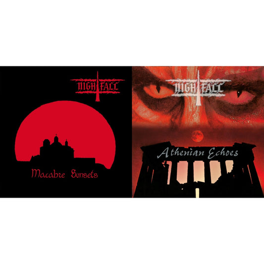 Nightfall - Macabre Sunsets & Athenian Echoes + Eons Aura - LP Vinyl Bundle