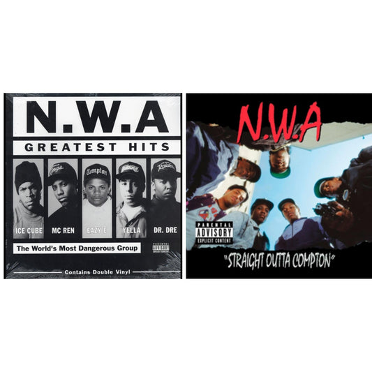 N.W.A. - N.W.A. Greatest Hits & Straight Outta Compton - LP Vinyl Bundle