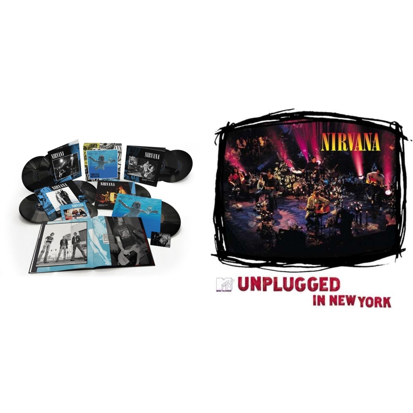 Nirvana - Nevermind (30Th Anniversary/Super Deluxe/8LP/7Inch) & Unplugged In N.Y.