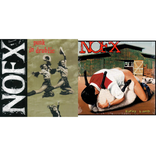 Nofx - Heavy Petting Zoo & Punk In Drublic (20Th Anniversary Reissue/Dl Card) - LP Vinyl Bundle