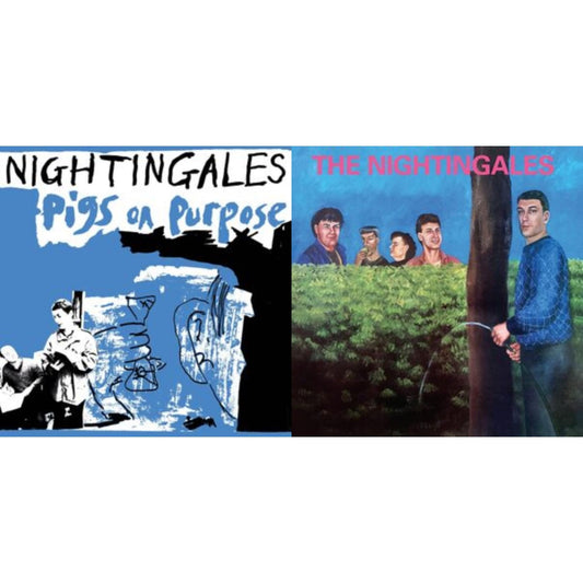 Nightingales - Pigs On Purpose (Blue Vinyl/2LP/Dl Card) & In The Good Old Country Way (2LP)