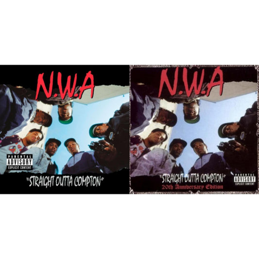 N.W.A. - Straight Outta (20Th Anniversary Edition) & Straight Outta Compton - LP Vinyl Bundle