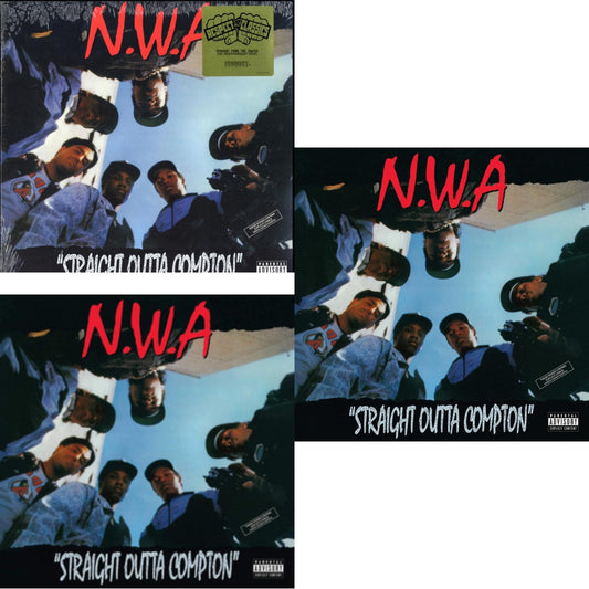 N.W.A. - Straight Outta Compton & Straight Outta Compton & Straight Outta Compton (Red LP Vinyl)