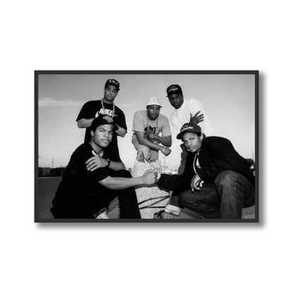 N.W.A Squad Framed Poster