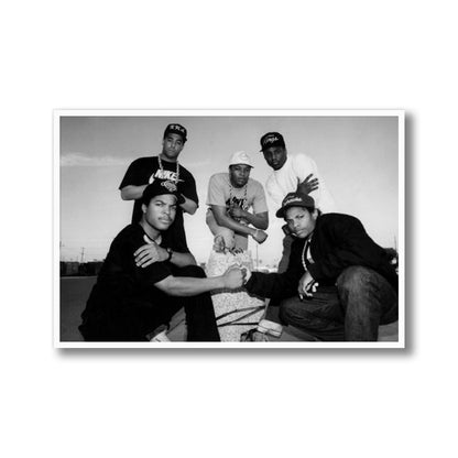 N.W.A Squad Framed Poster