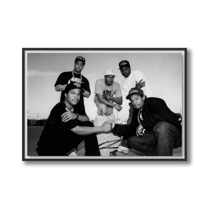 N.W.A Squad Framed Poster