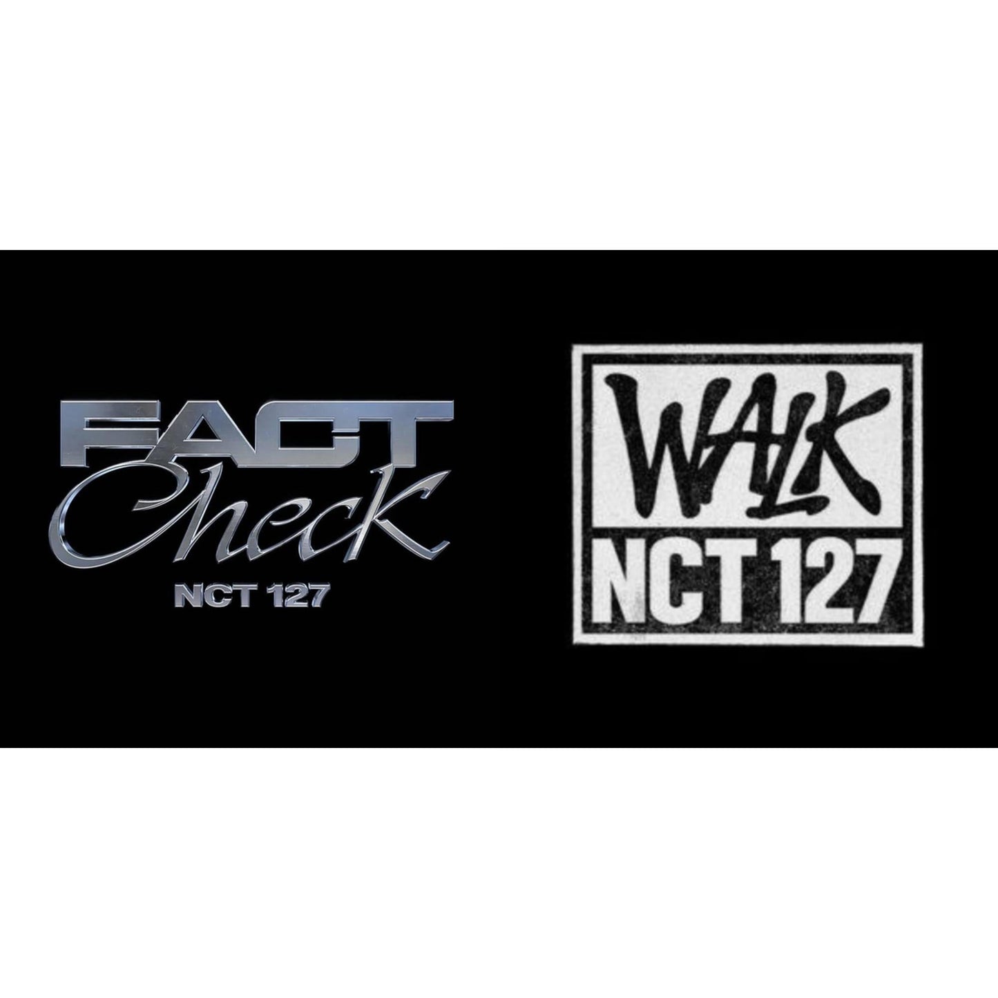 Nct 127 - Walk - The 6Th Album (Photobook A Ver.) & 5Th Album Fact Check (Chandelier Ver.) (Photobook) - CD Bundle