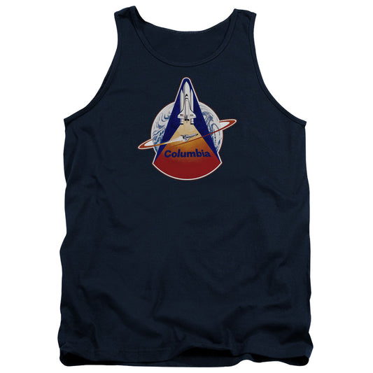 Nasa Sts 1 Mission Patch Mens Tank Top Shirt Navy