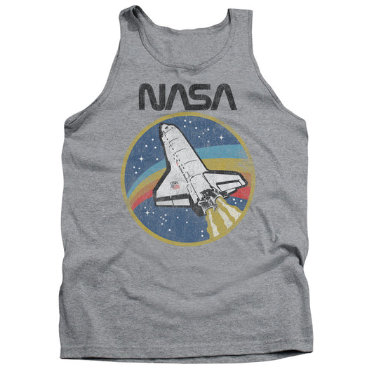 Nasa Shuttle Mens Tank Top Shirt Athletic Heather