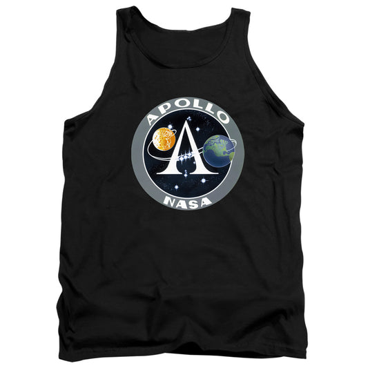 Nasa Apollo Mission Patch Mens Tank Top Shirt Black