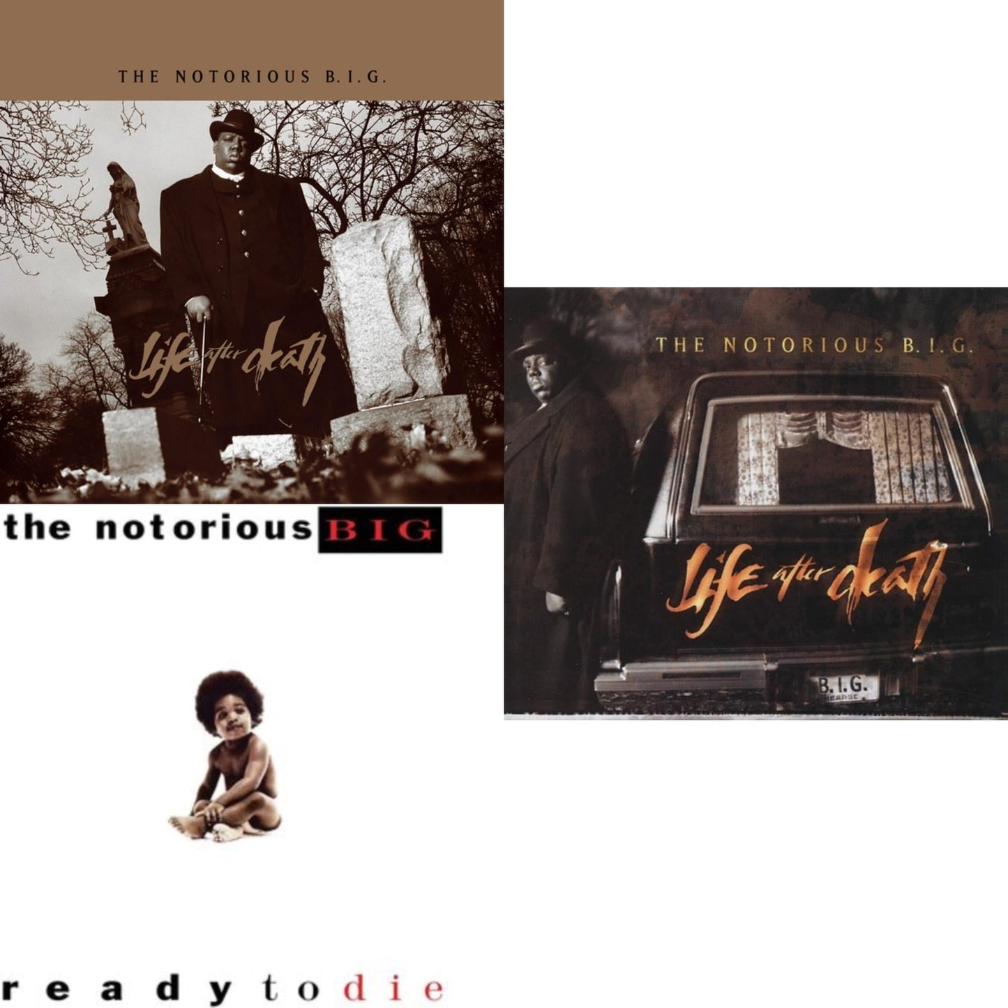 Notorious B.I.G. - Life After Death (25Th Anniversary Super Deluxe Edition/8LP) & Ready To Die (2LP/140G) & Life After Death