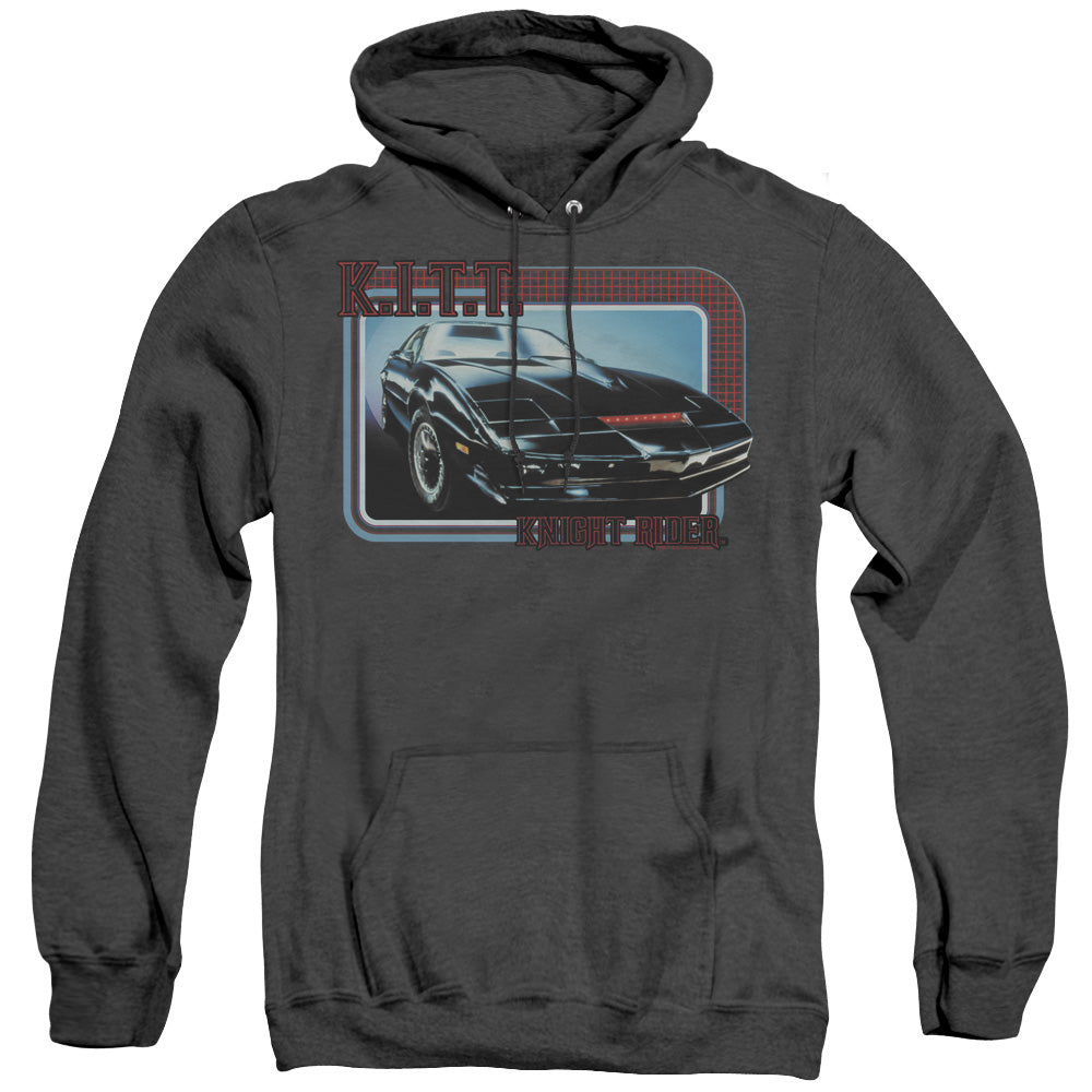Knight Rider Kitt Heather Mens Hoodie Black