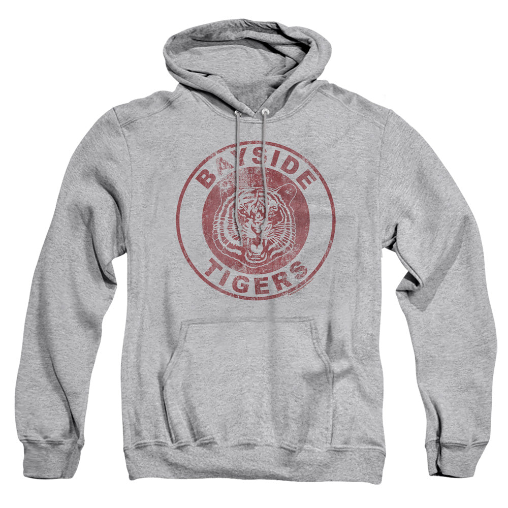 Saved By The Bell Tigers Mens Hoodie Athletic Heather Officially Licensed